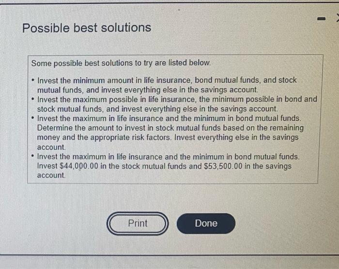 Savings Account 4.0% 10 Total amount available $100,000 11 12 Model 13