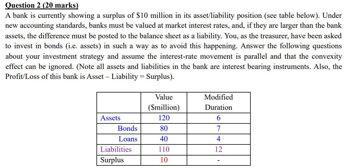 (i) If you keep your current asset mix between ($80 million