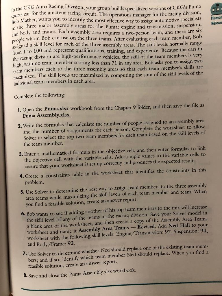 Hello, I am presently stuck on Chapter 9 level 3-Assigning Specialists to