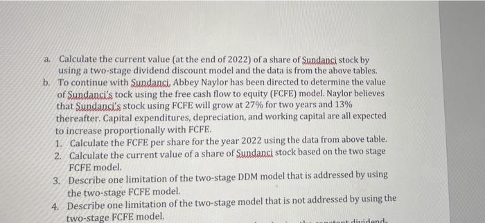 been asked to use the dividend discount model to determine the value