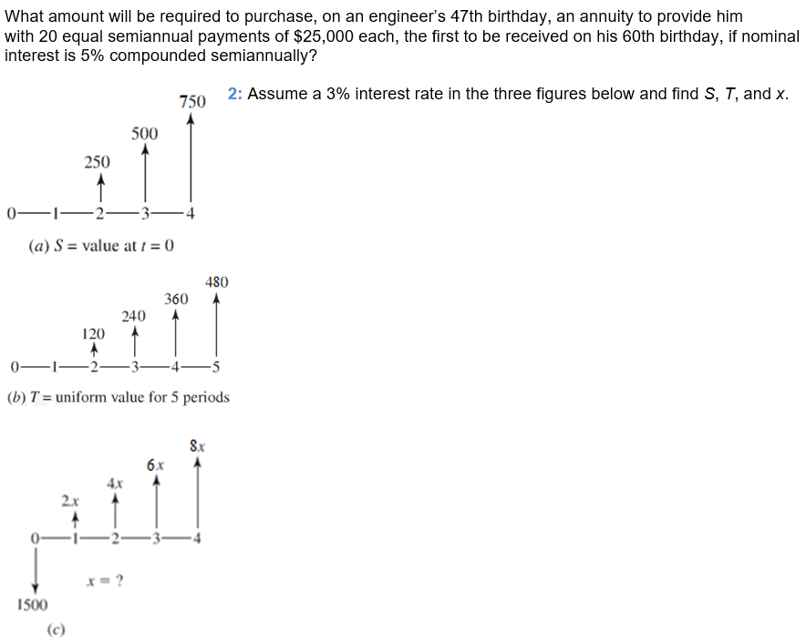 Please explain your answers step by step. What amount will be