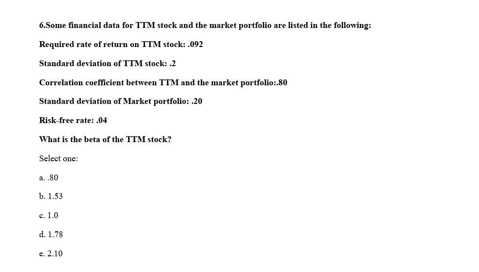 I need the solution to solve these problems.Preferably excel solutions 6.Some financial