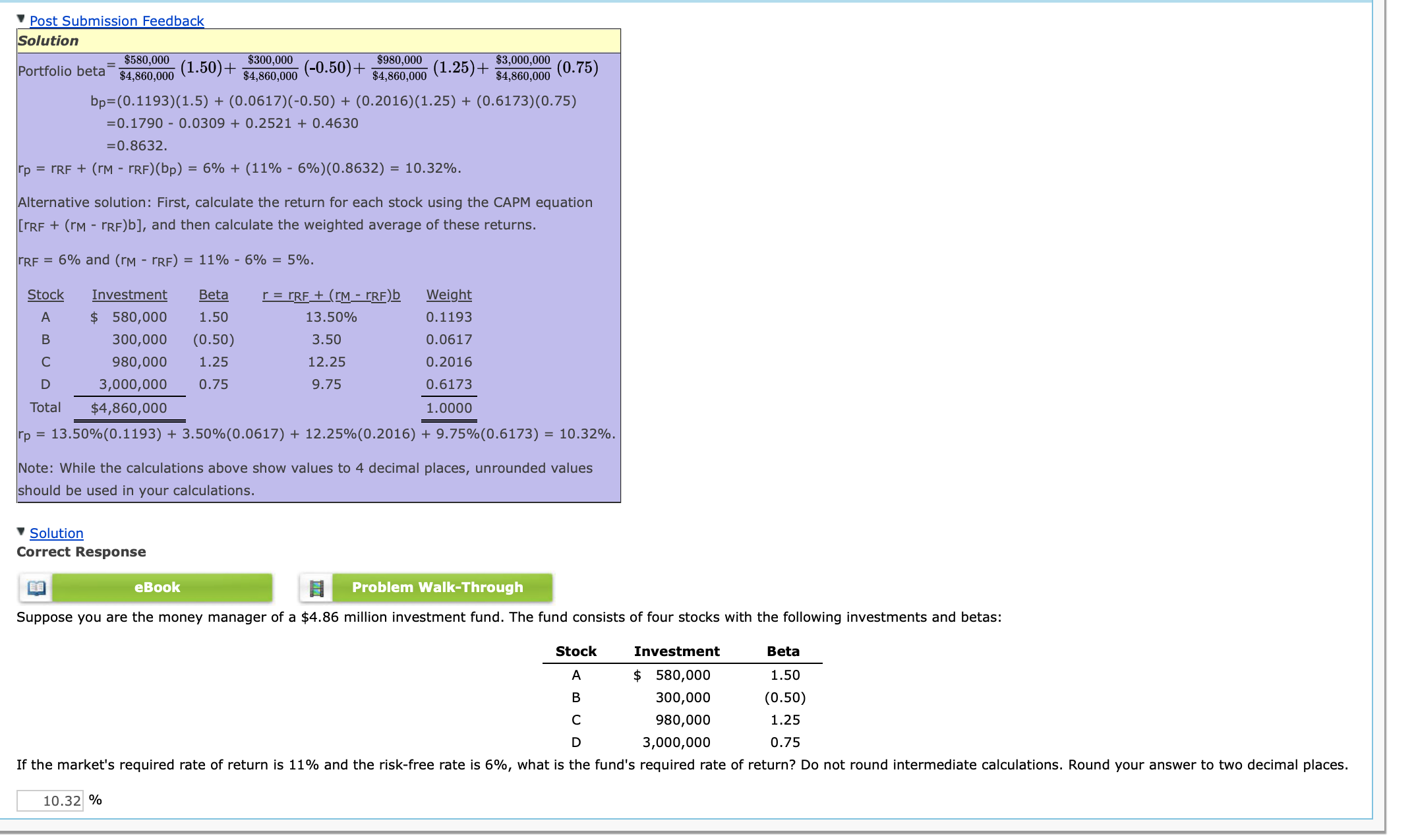 top picture: Picture of actual problem bottom picture: solution to similar problem