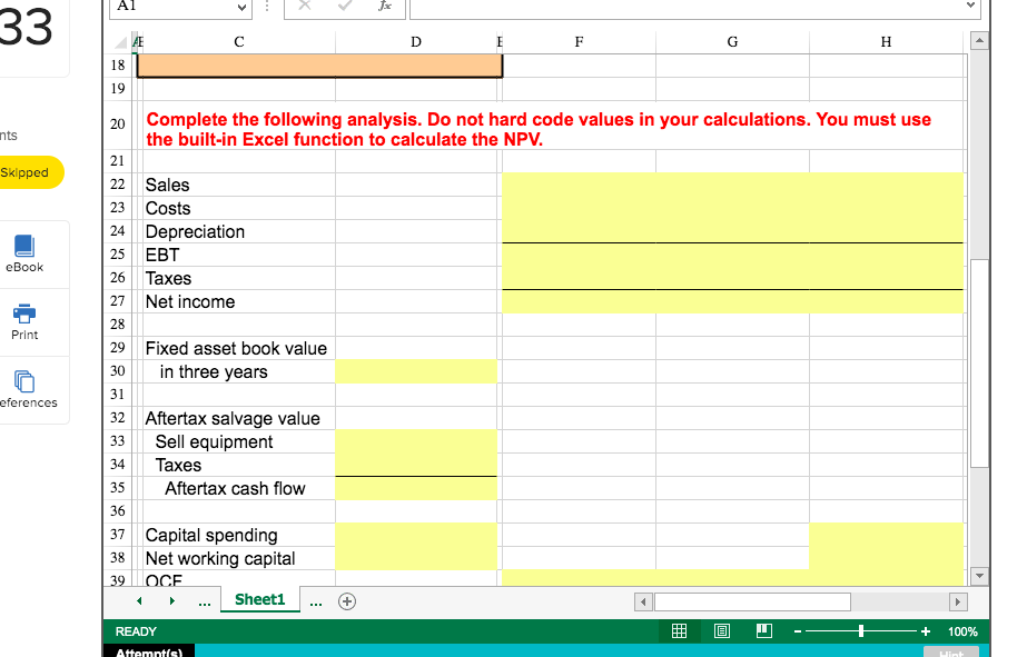 E F G points Quad Enterprises is considering a new three-year expansion