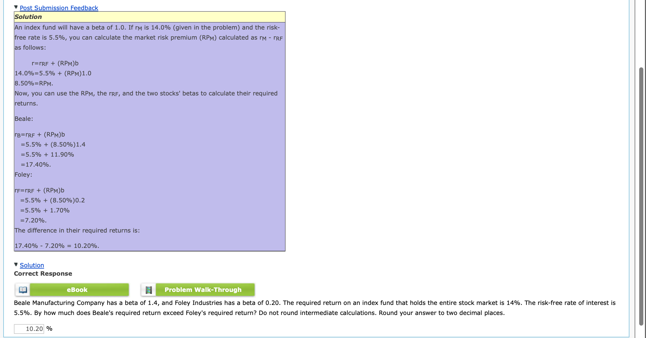 top picture: Picture of actual problem bottom picture: solution to similar problem