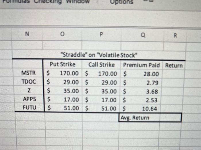 Name Use in Formula v Trace Dependent: Manager Create from Selection NOPQR