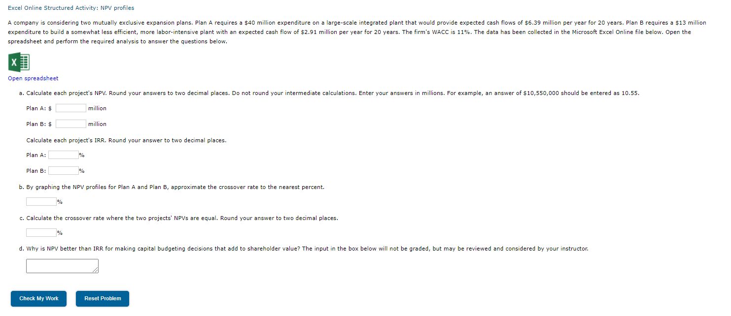 Hi Everyone! I would really like help on this assignment. Thank you