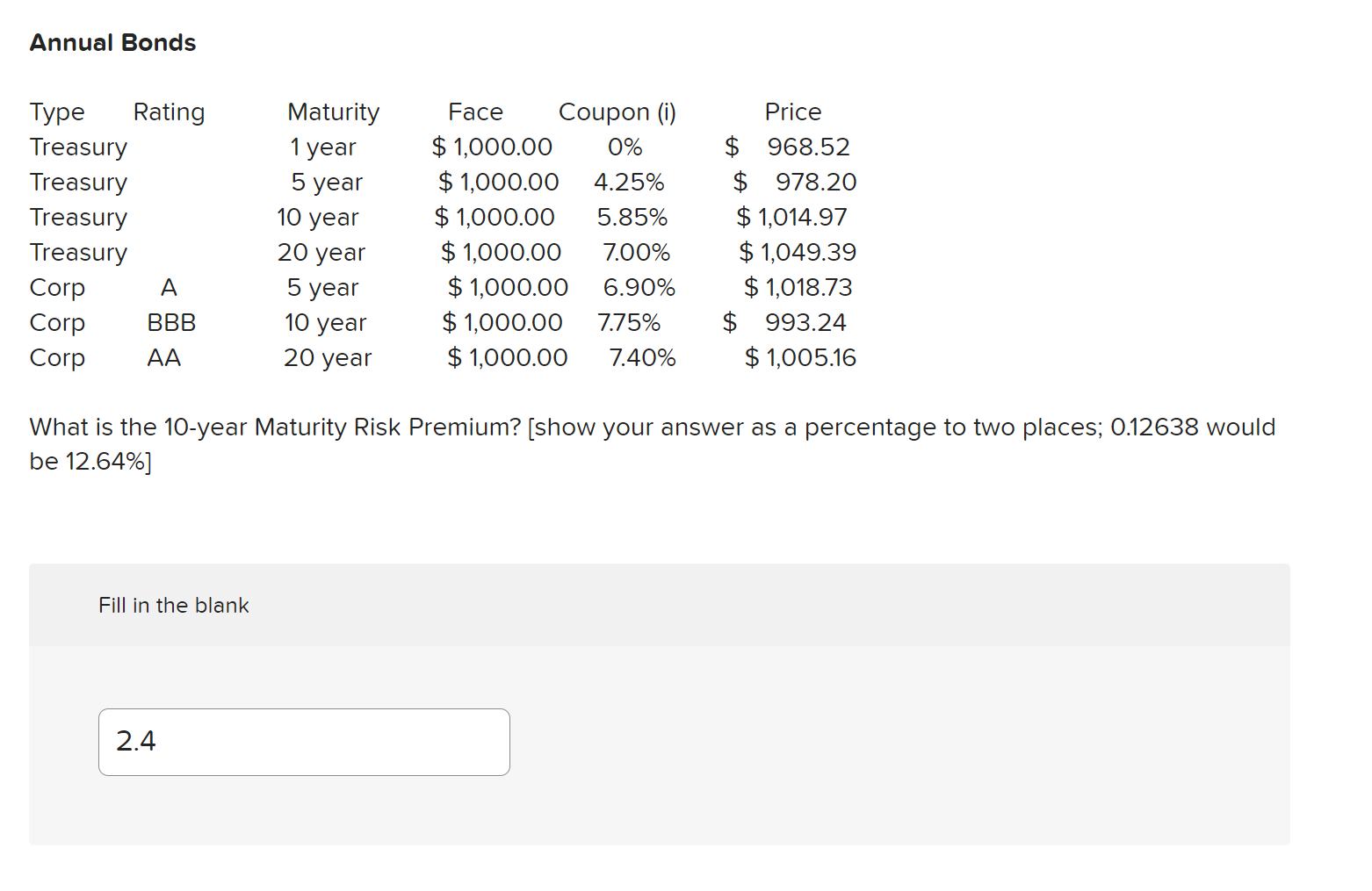  DO THIS PROBLEM WITH EXCEL USING FORMULAS LIKE RATE 