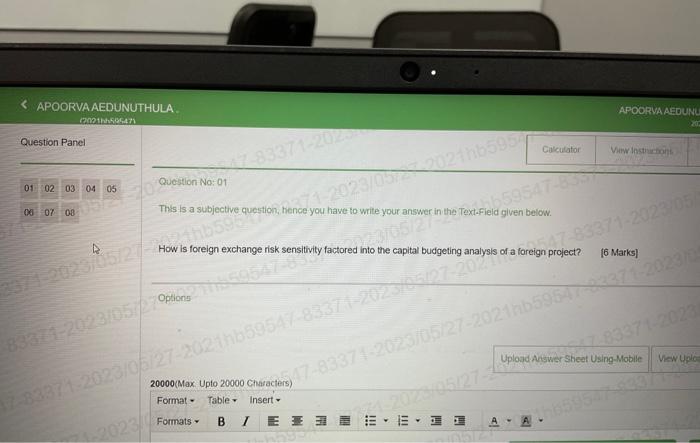  This is a subjective question, hence you have to write your