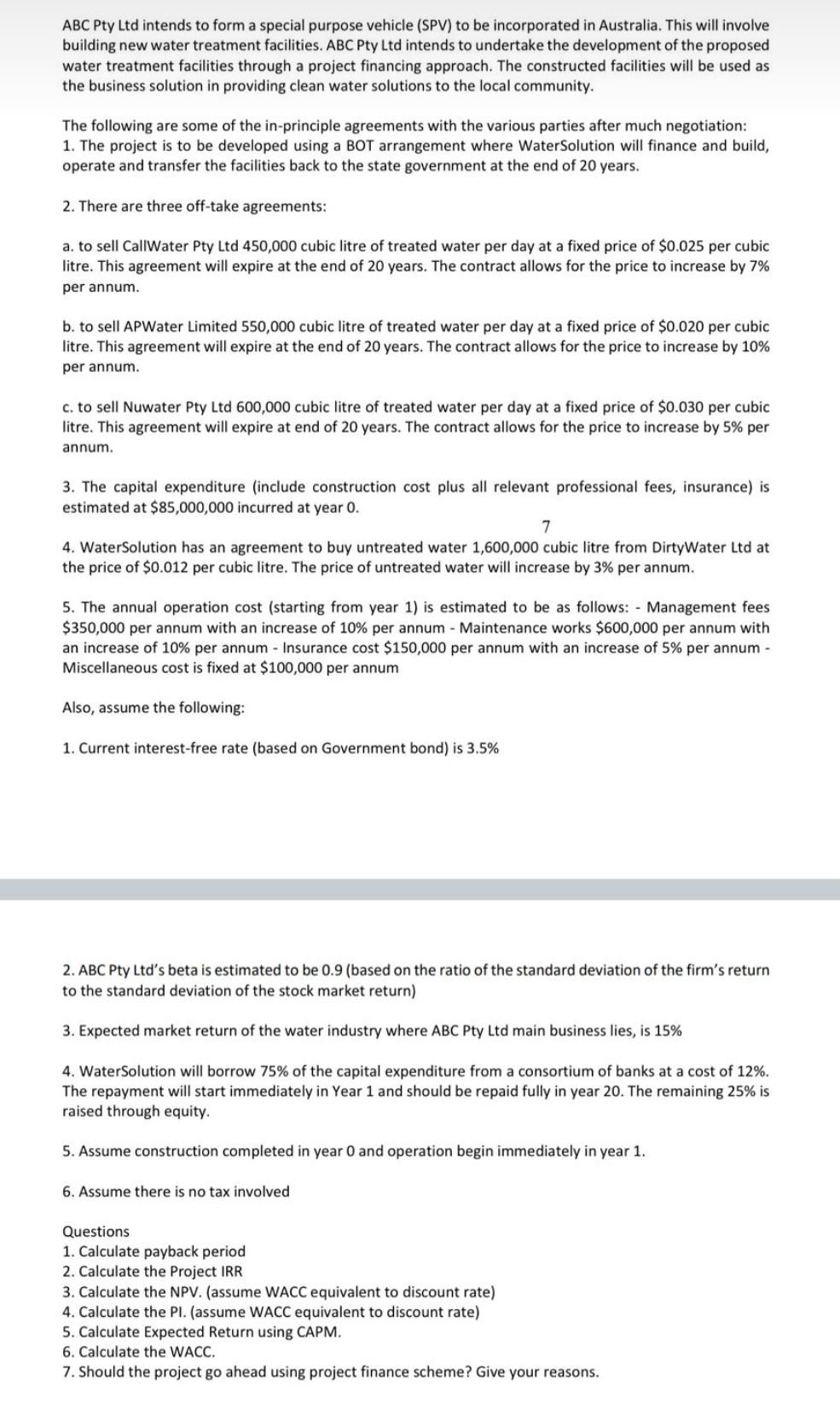  kindly solve all steps \\( A B C \\) Pty Ltd