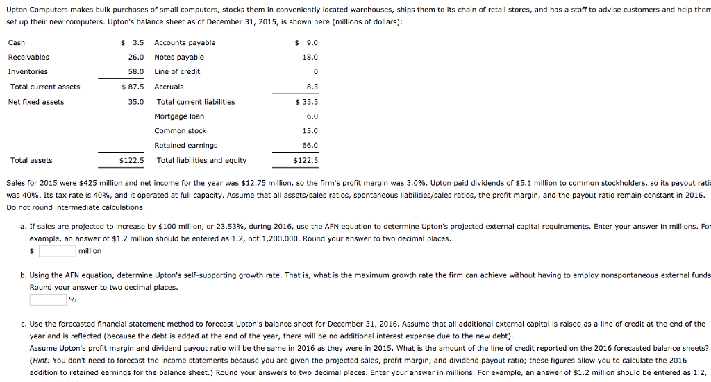 Dollars) Cash Receivables Inventories Total current assets Net fixed assets Total assets