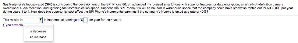 If possible, Please answer both questions! Please Spy Peripherals Incorporated (SPI)