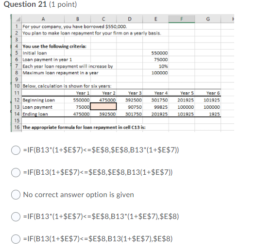 Discount rate 10% (NPV Calculation) 2 3 Year 1 2 4 Cash