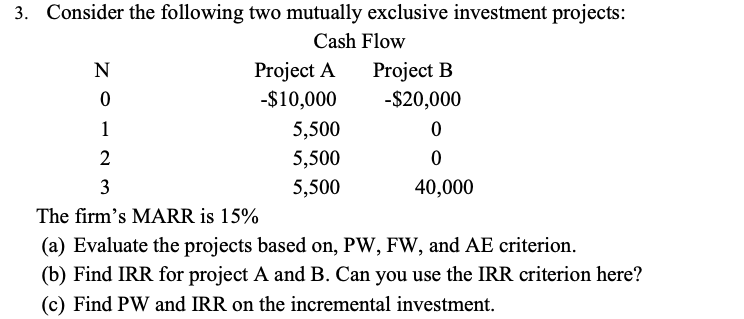 how do we do this on excel? 3. Consider the following