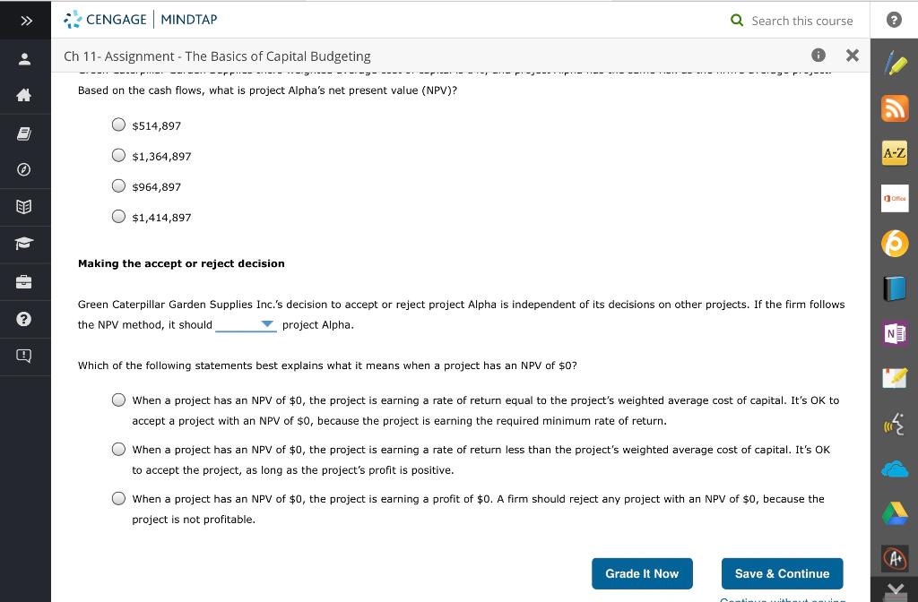 Basics of Capital Budgeting Evaluating cash flows with the NPV method The