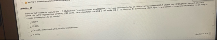 please show work. Moving to the question pre Question 14 Seps that