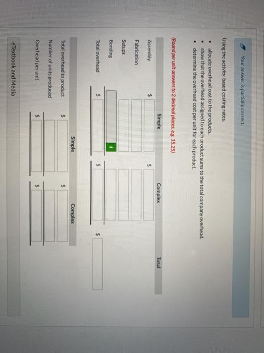 Simple is the more basic product, and complex comes with all the