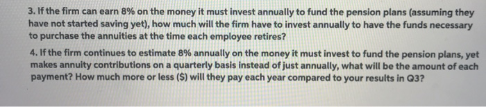 show your work and calculator inputs. Be sure that you pay attention