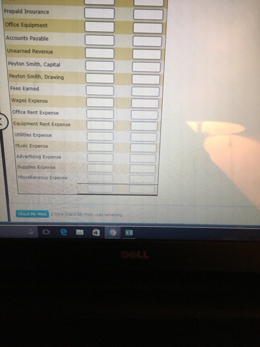 answers from Chapter 2, Part 3 to complete this part. Prepare an