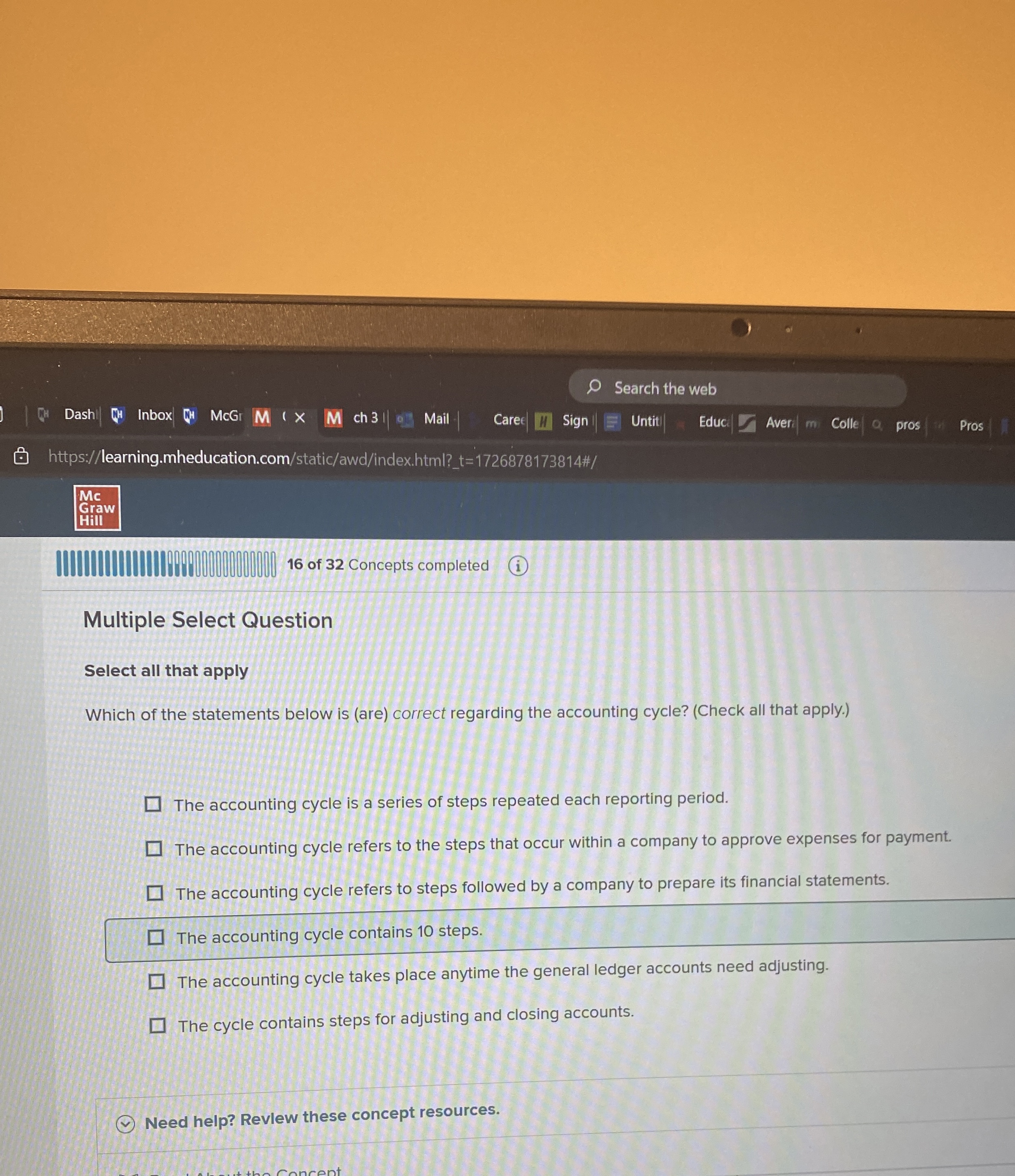  Multiple Select Question Select all that apply Which of the statements