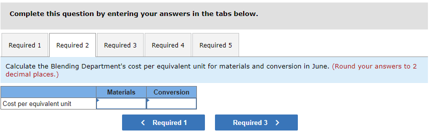 LO5-4, LO5-5] Sunspot Beverages, Limited, of Fiji uses the weighted average method