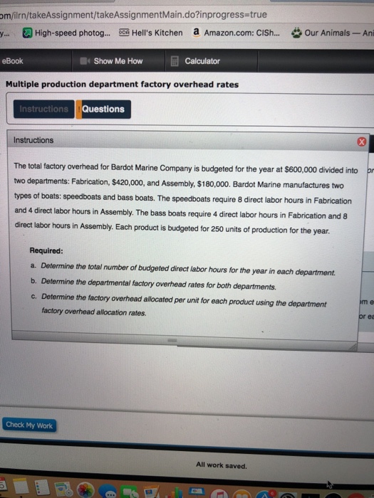  om/ilrn/takeAssignment/takeAssignmentMain.do?inprogress-true y.... High-speed photog... 9CE Hell's Kitchen a Amazon.com: CIsSh.... Our
