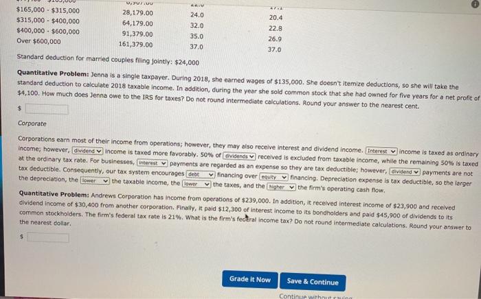 and Taxes: Federal Income Taxes Individuals and firms pay out a significant