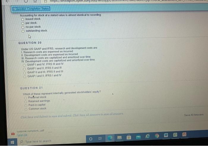 management of the company being audited QUESTION 12 In response to a