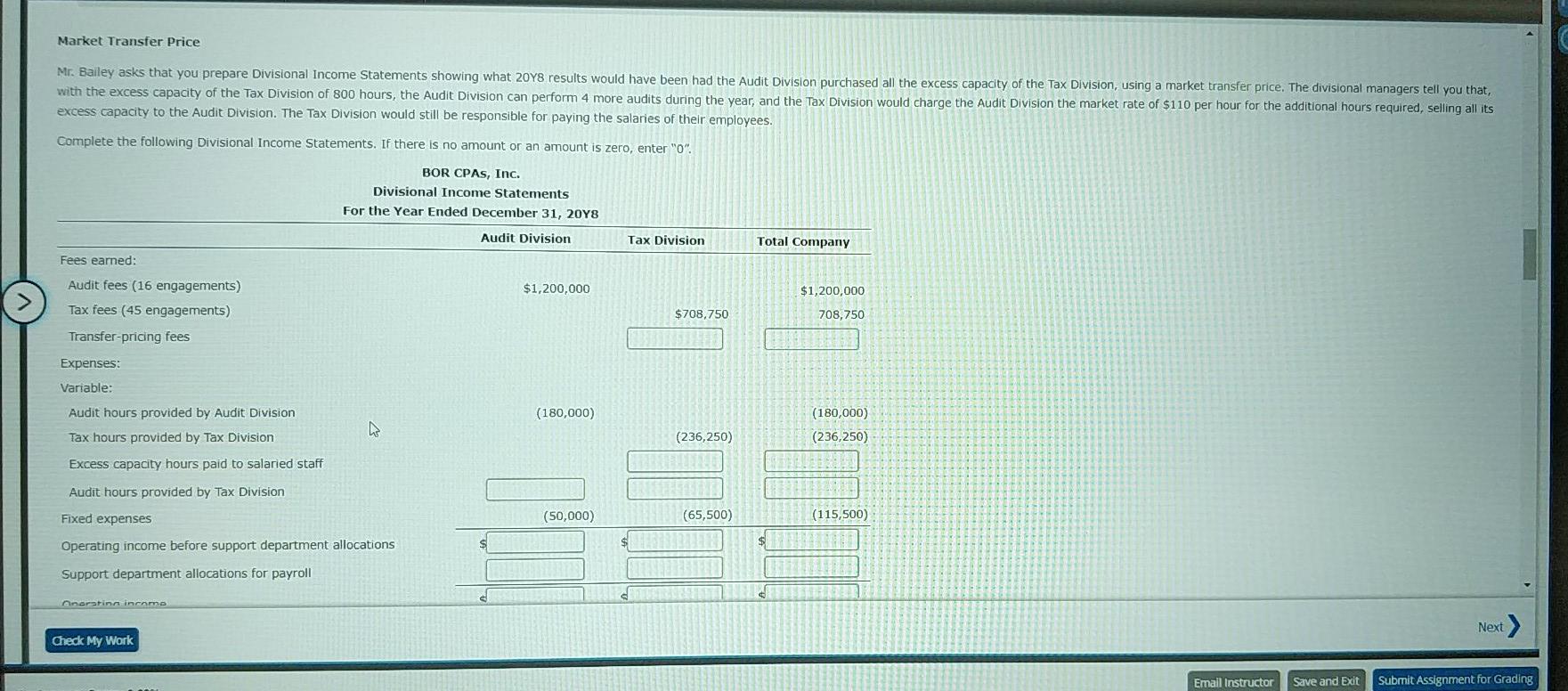 audits of both public companies and privately owned companies. BORs CPAs also