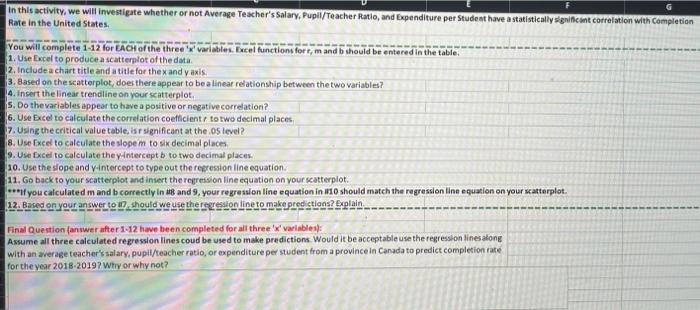  In this activity, we will investigate whether or not Average Teacher's