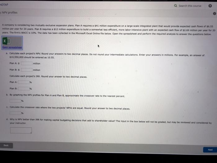 answers to two decimal places. Do not round your intermediate calculations. Enter