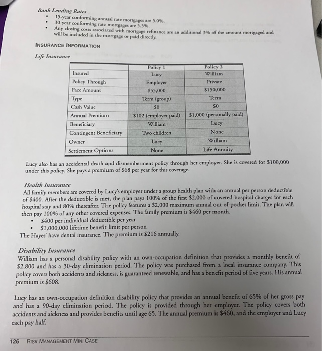 of current positiom and applicable recommendations based on this position MINI CASE