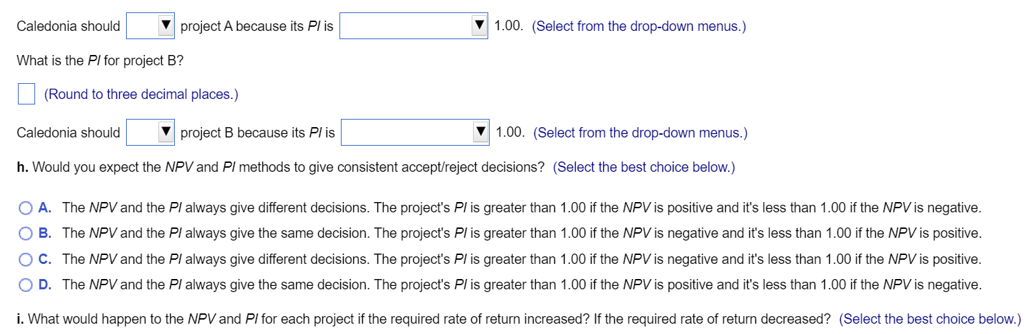 in your new position as assistant financial analyst at Caledonia Products is