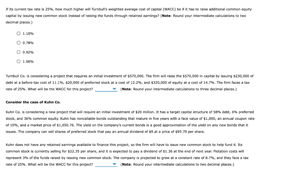 WACC is used as the discount rate to evaluate various capital budgeting