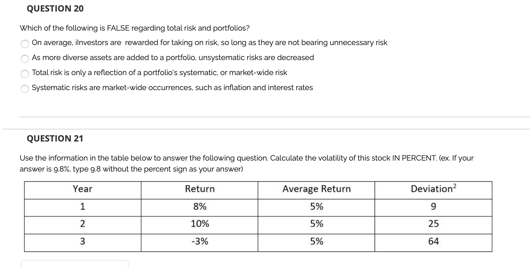 Please answer all :) Thank you so much QUESTION 20 Which of