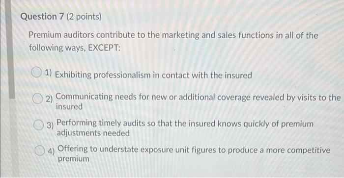 performance assess: 1) Actions 2) Results 3) Combined loss and expense ratio