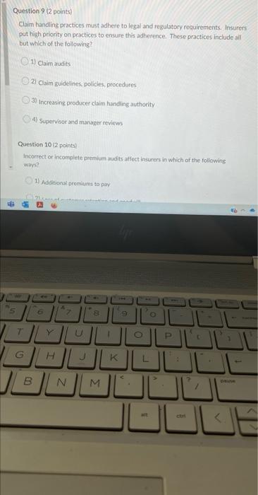 marketing and sales functions in all of the following ways, EXCEPT: 1)