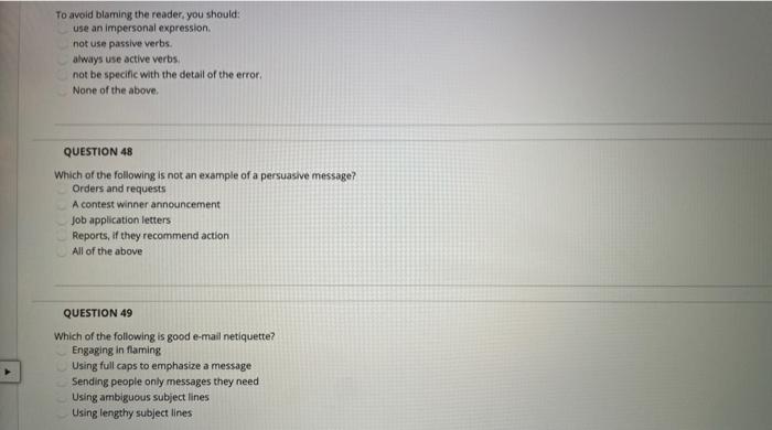  To avoid blaming the reader, you should use an impersonal expression