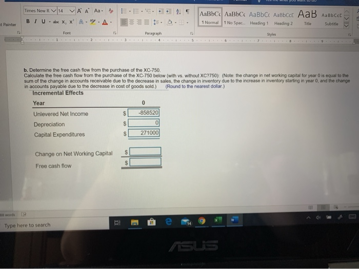 machine, the XC-750. The cost of the XC-750 is $2.71 million. Unfortunately,