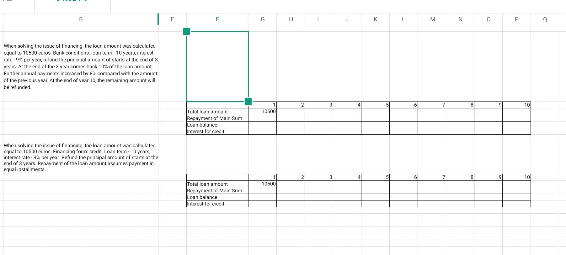 L M N O P 1 2 When solving the issue of