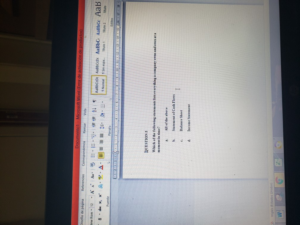  Documento 1 Correspondencia Revisar Microsoft Word (Error de activacin de productos)