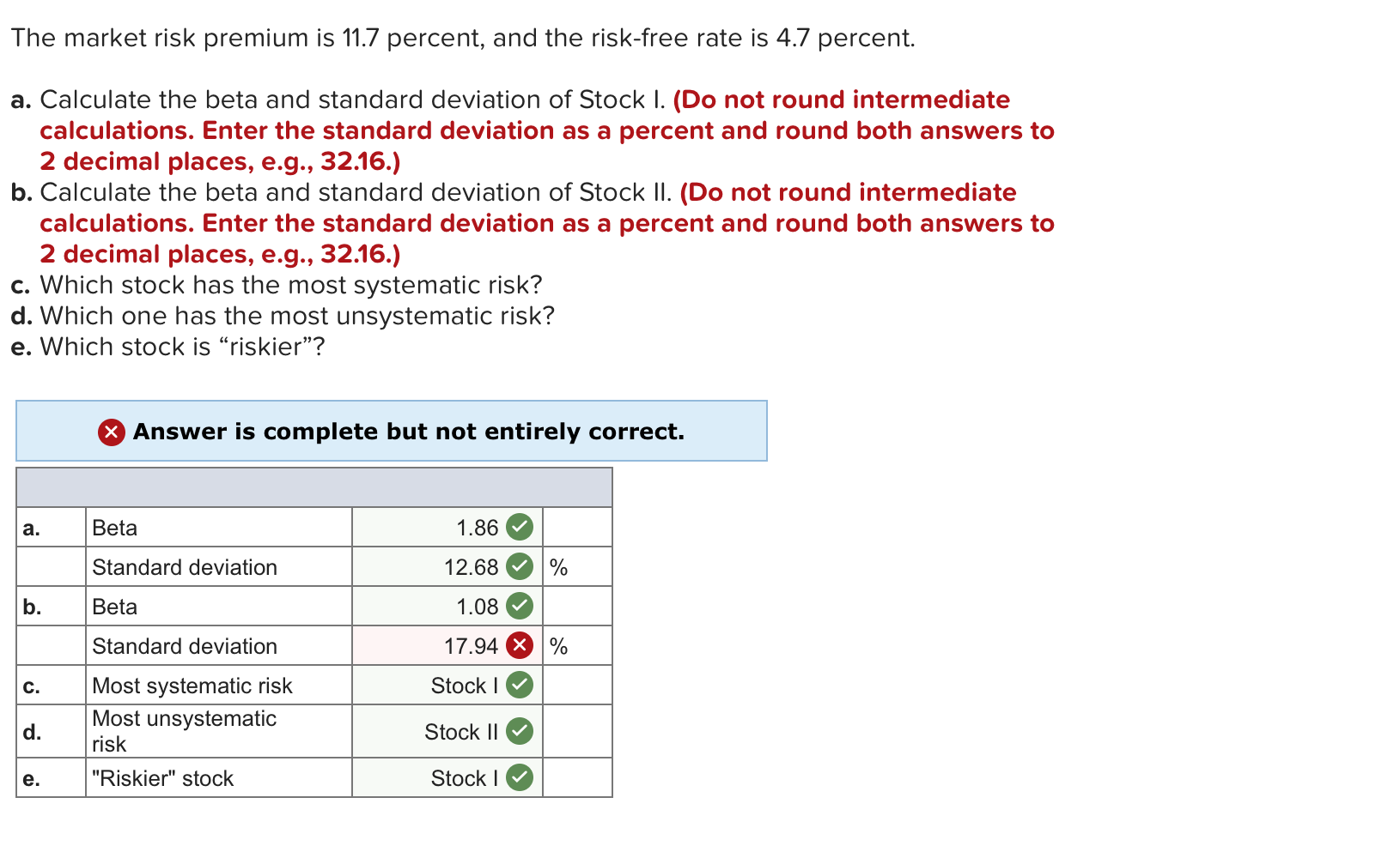 need help with standard deviation for b. this is all the information