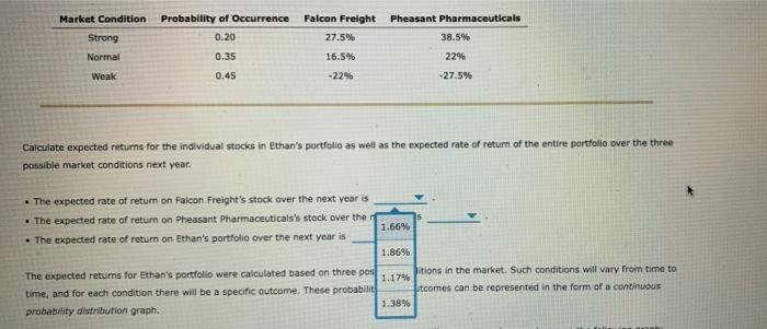 distribution is a statistical measure of the average (mean) value expected to