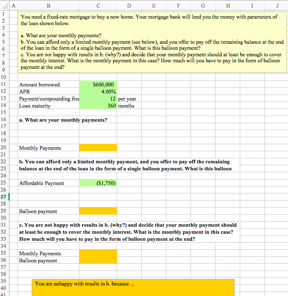 Can someone please help me solve this! Thanks! You need a fixed-rate