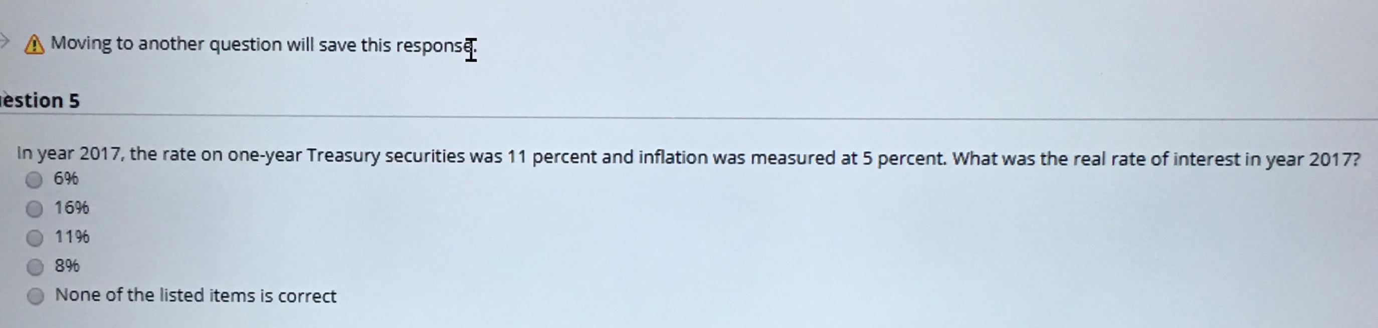  > A Moving to another question will save this response. sestion