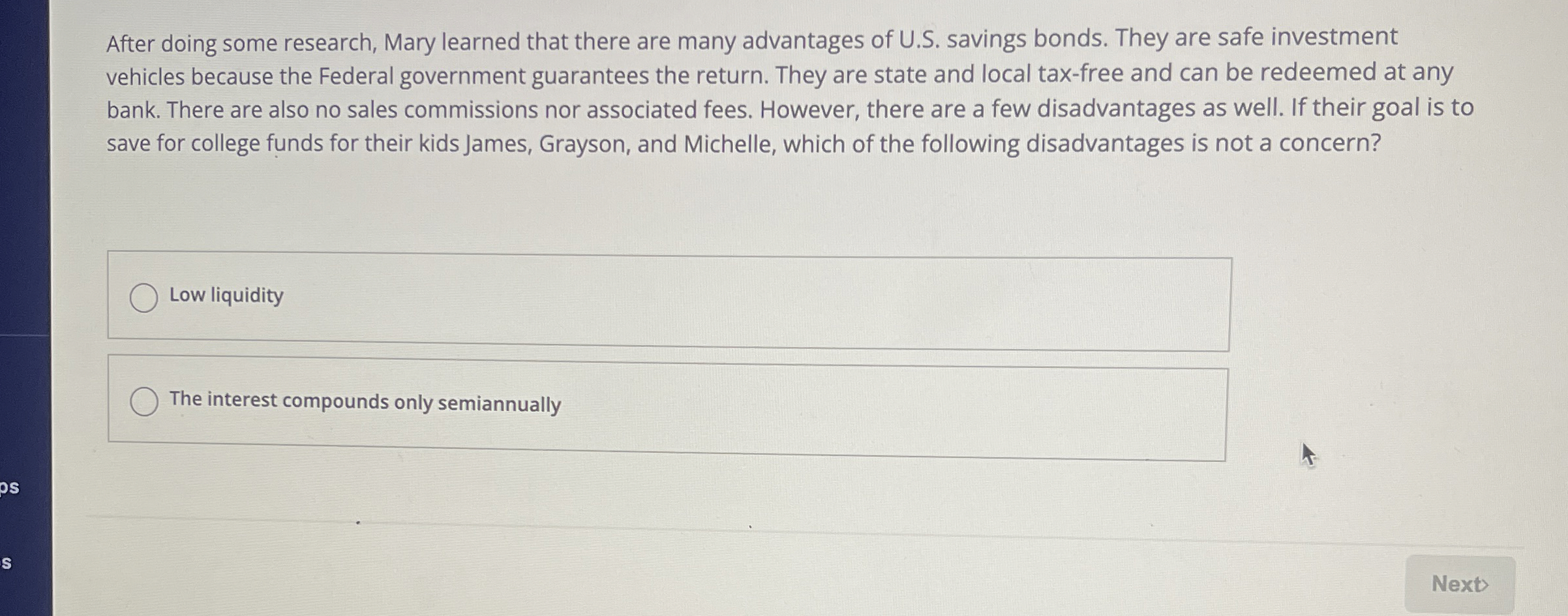  After doing some research, Mary learned that there are many advantages