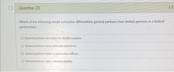 at the end of each quarter is an example of which form