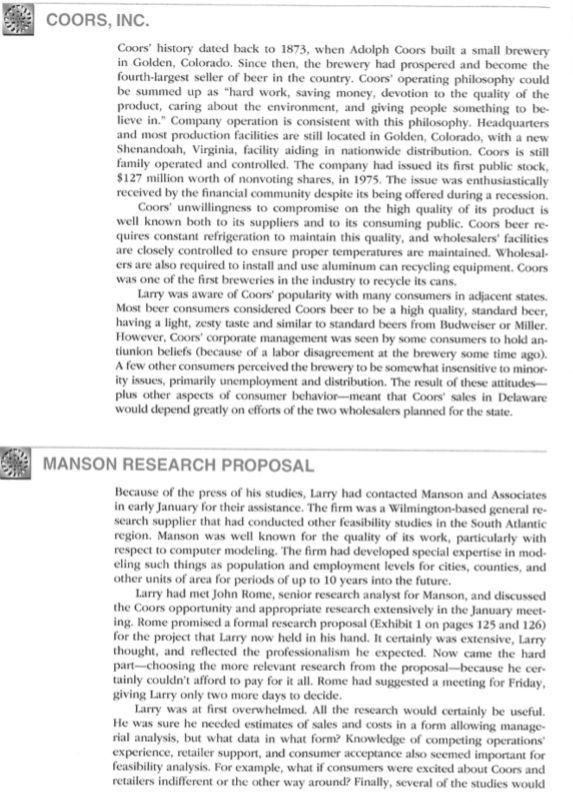 the projected market area. There are at least two ways to estimate