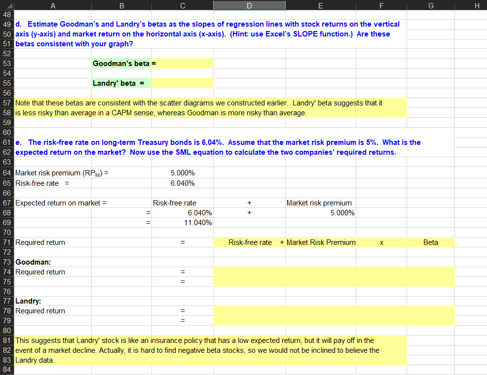 Please only use excel formulas and show them so I can understand.