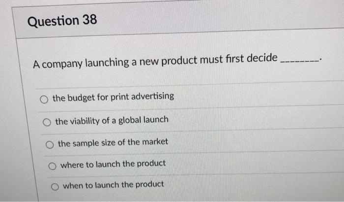 The stage in which product ideas are presented to groups of target